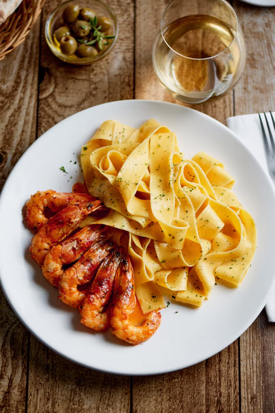 Kessel Pappardelle Langostinos Top